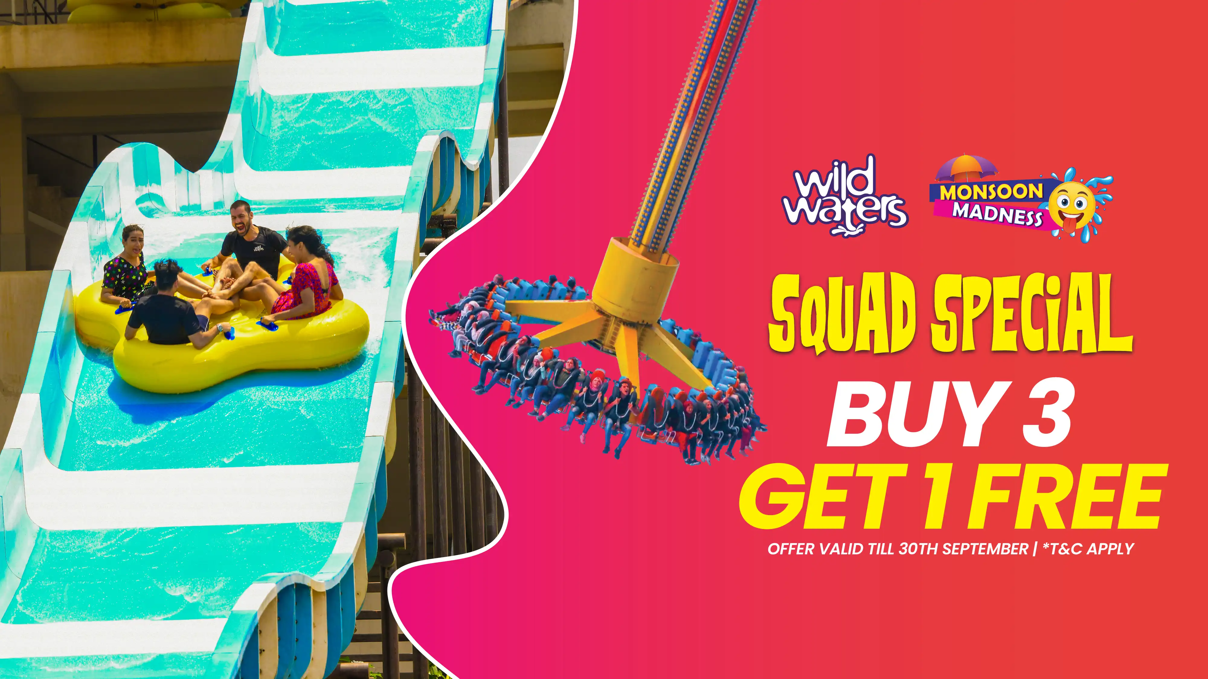 wild water parks in Hyderabad