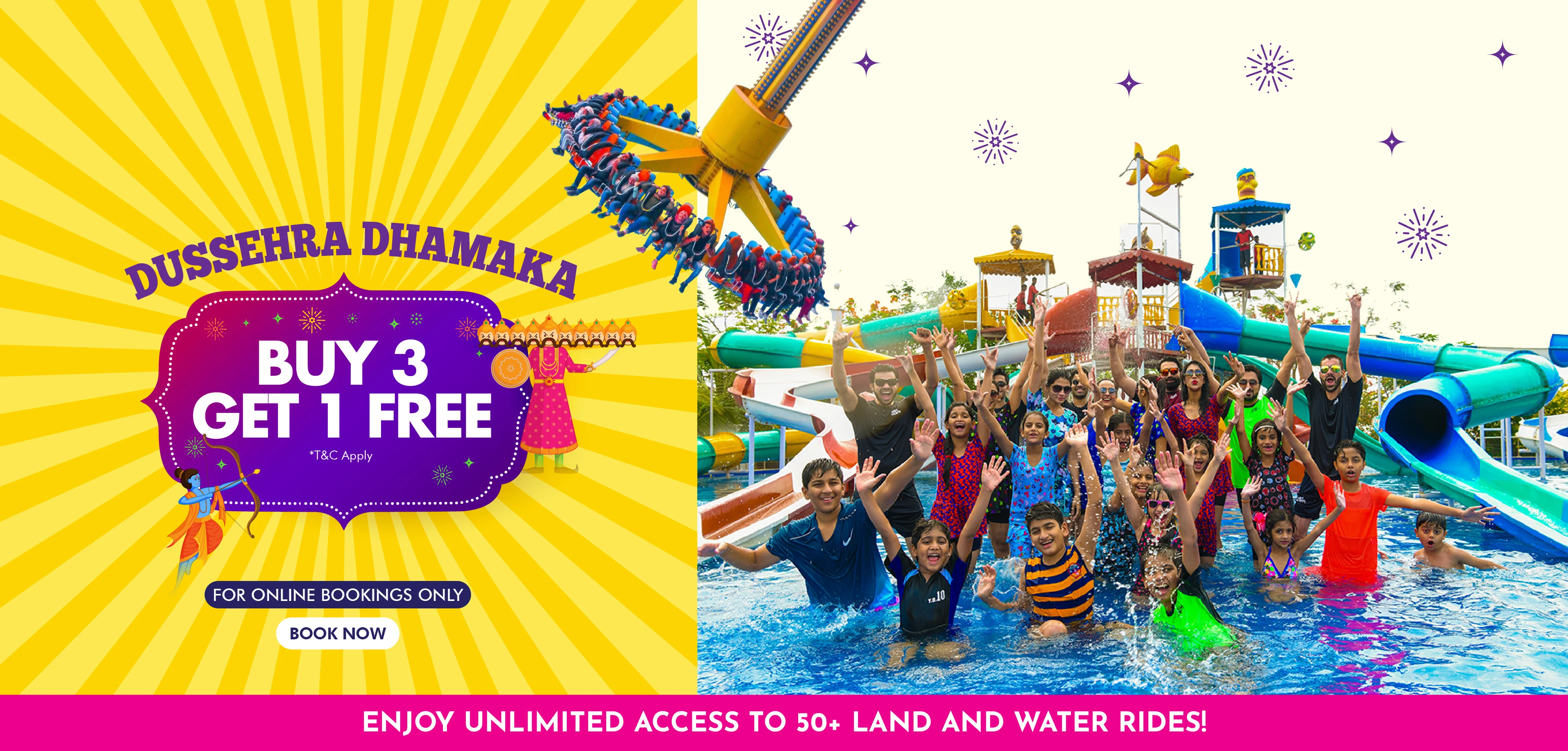wild water parks in Hyderabad