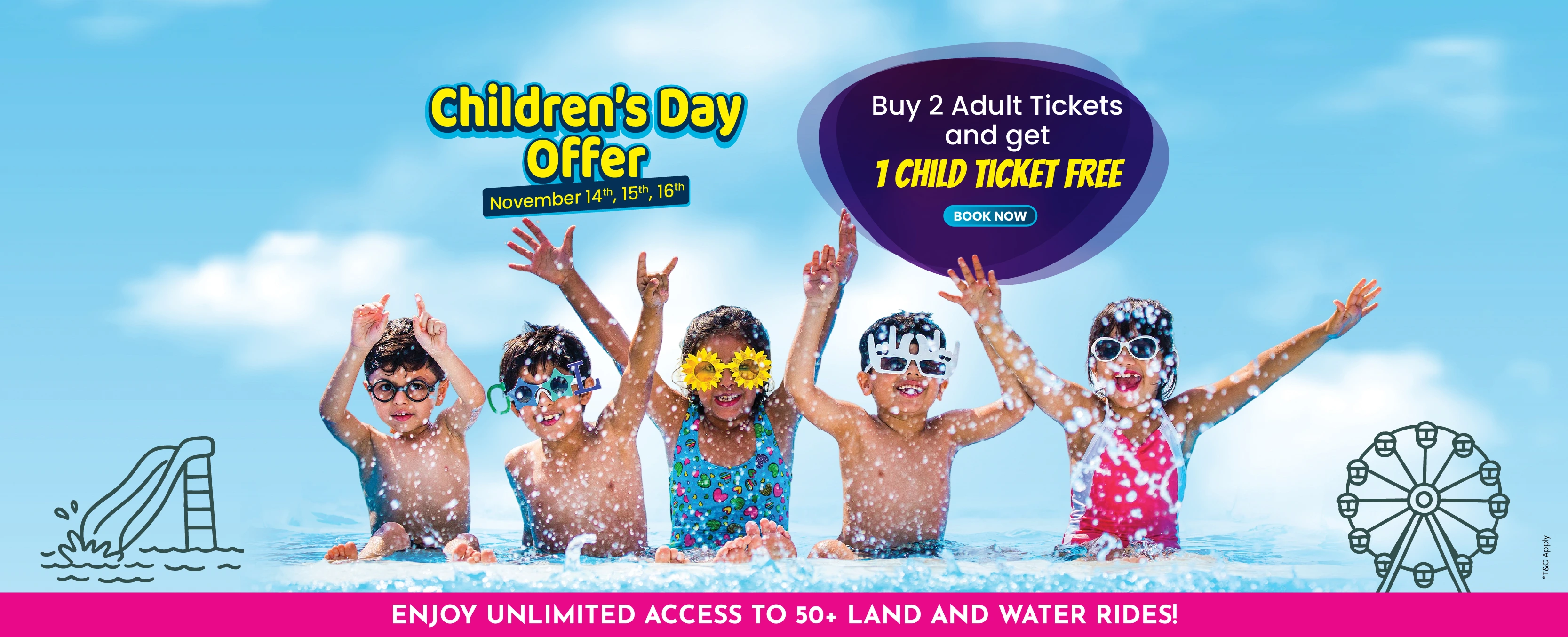 wild water parks in Hyderabad