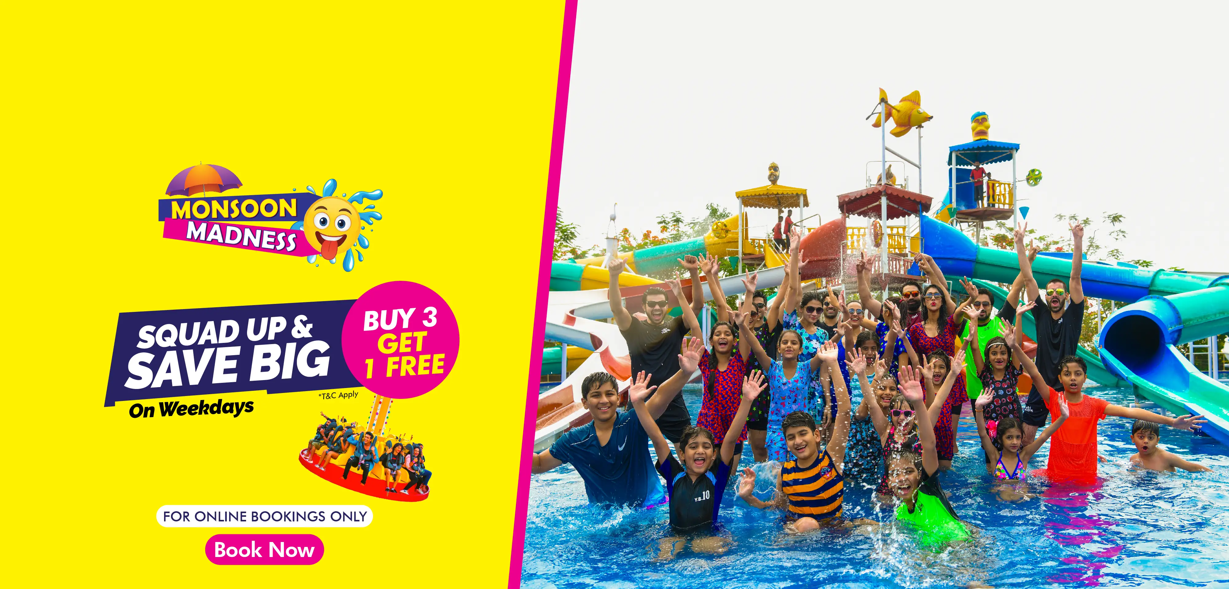 wild water parks in Hyderabad