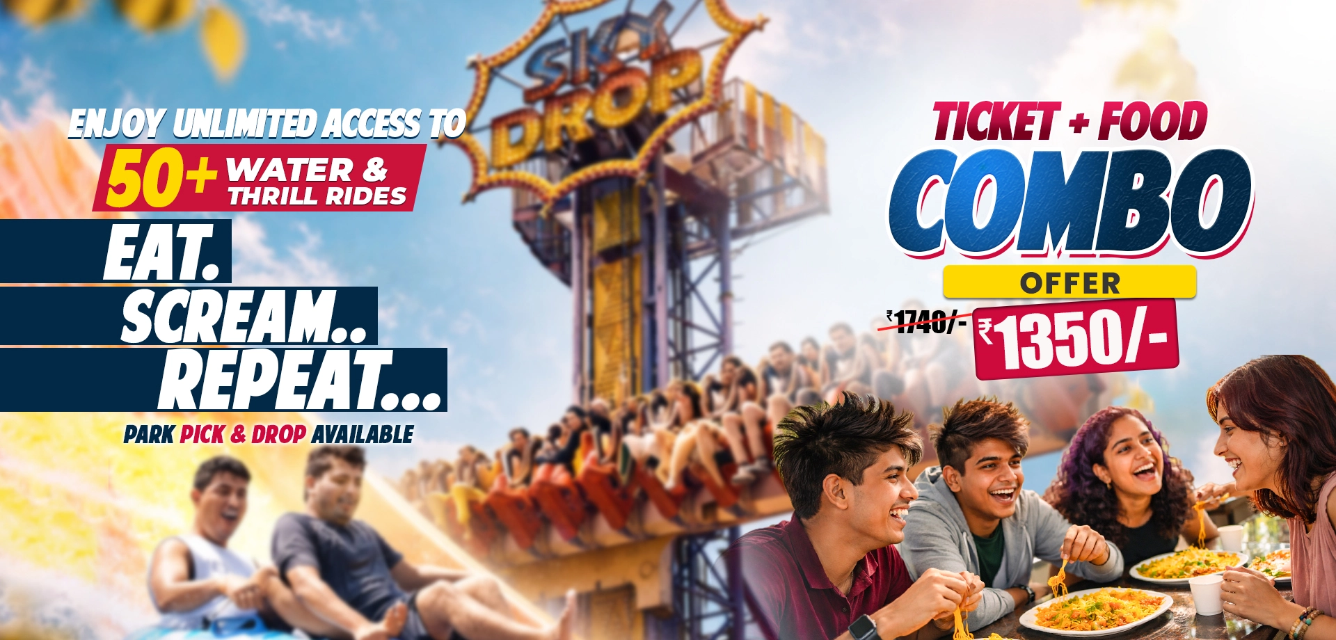 wild waters parks in Hyderabad