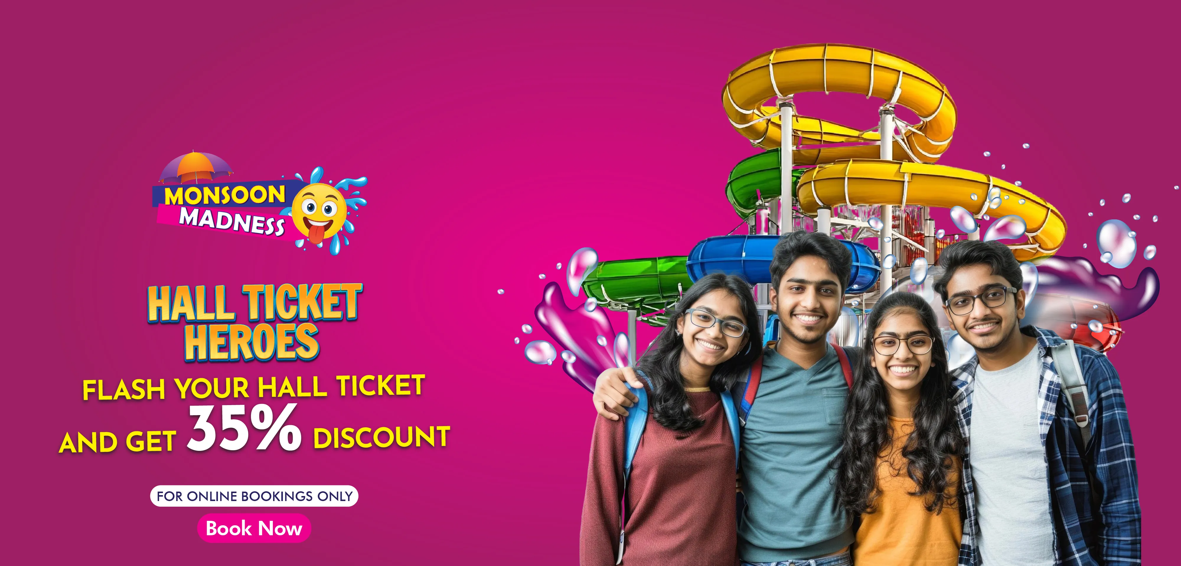 wild water parks in Hyderabad