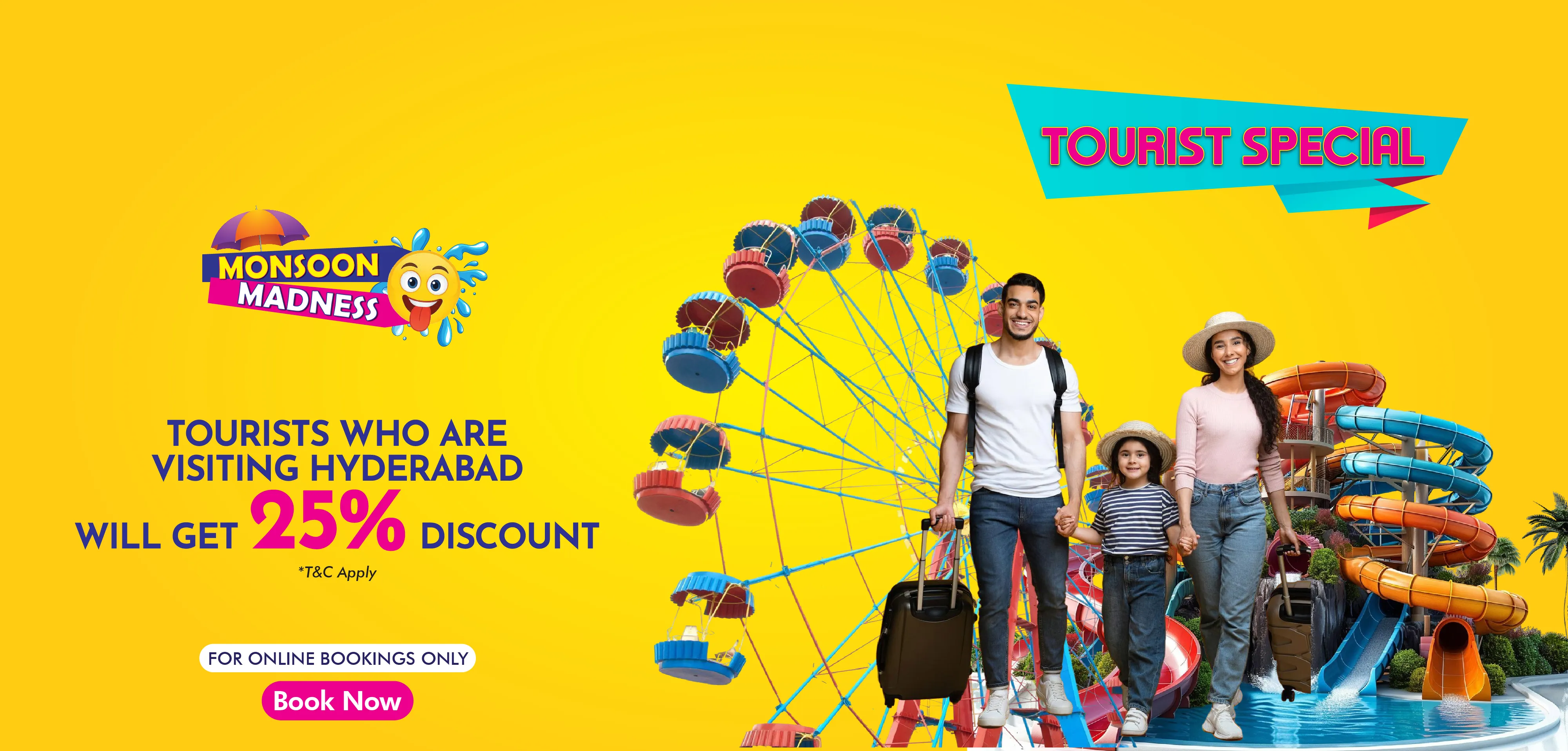 wild water parks in Hyderabad