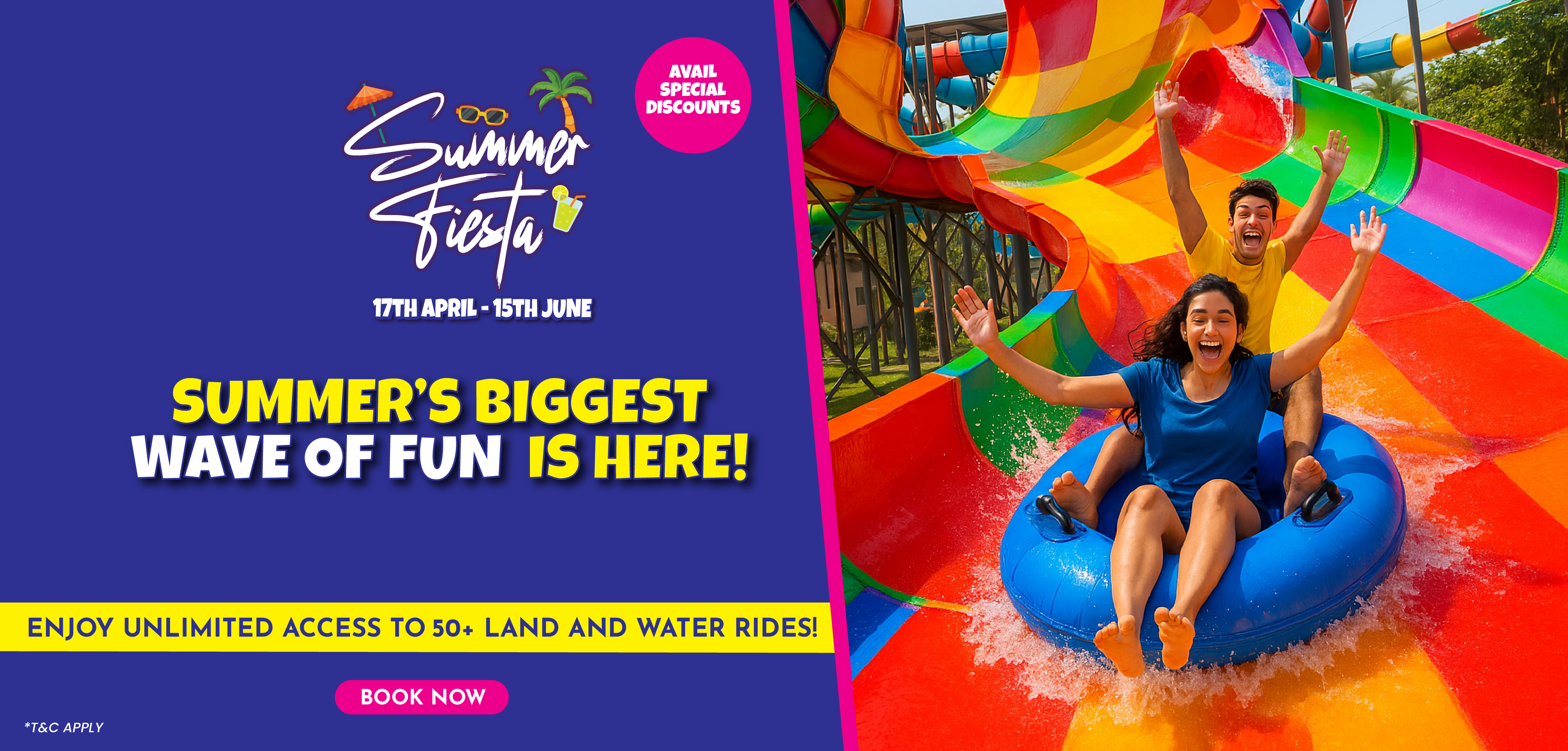 wild water parks in Hyderabad