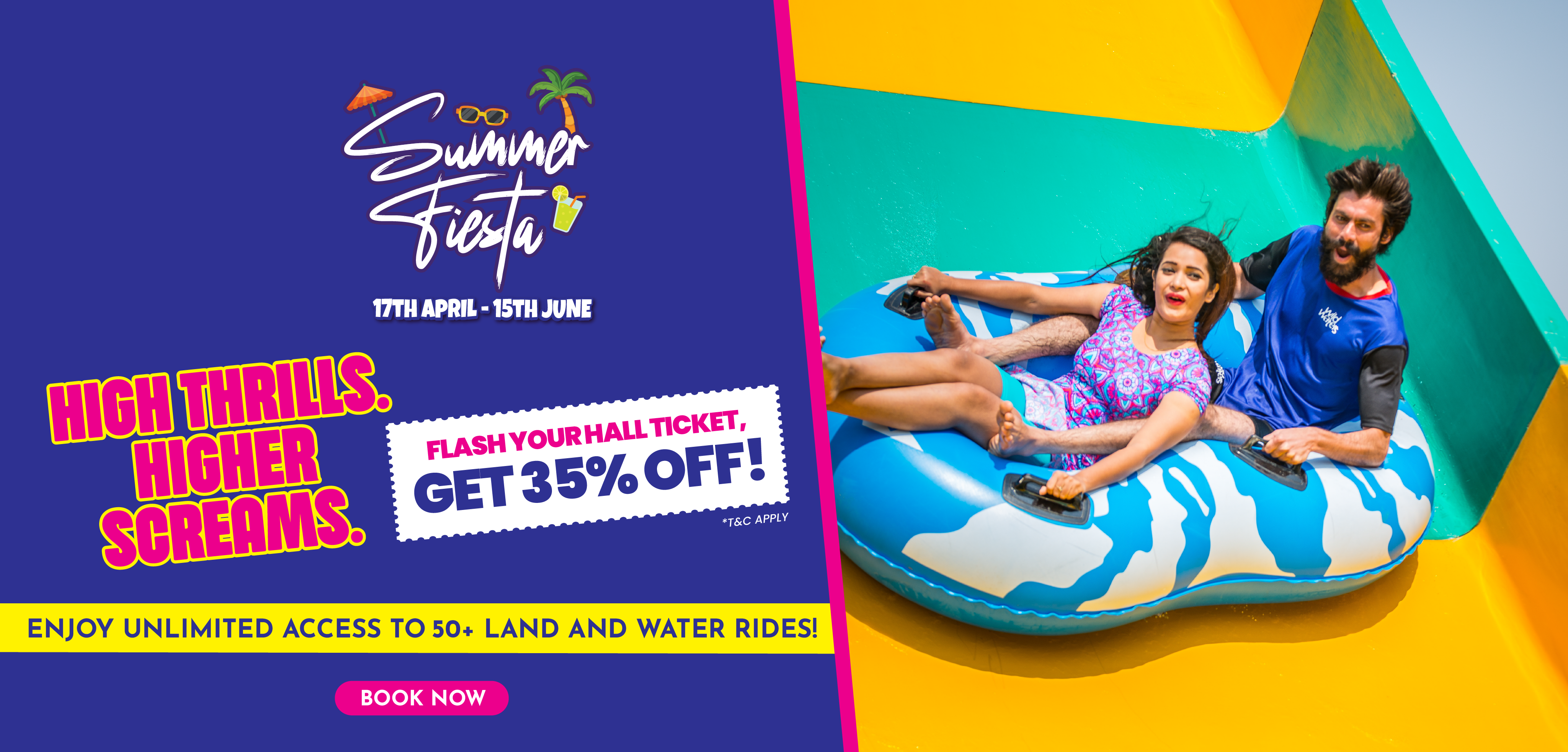 wild water parks in Hyderabad