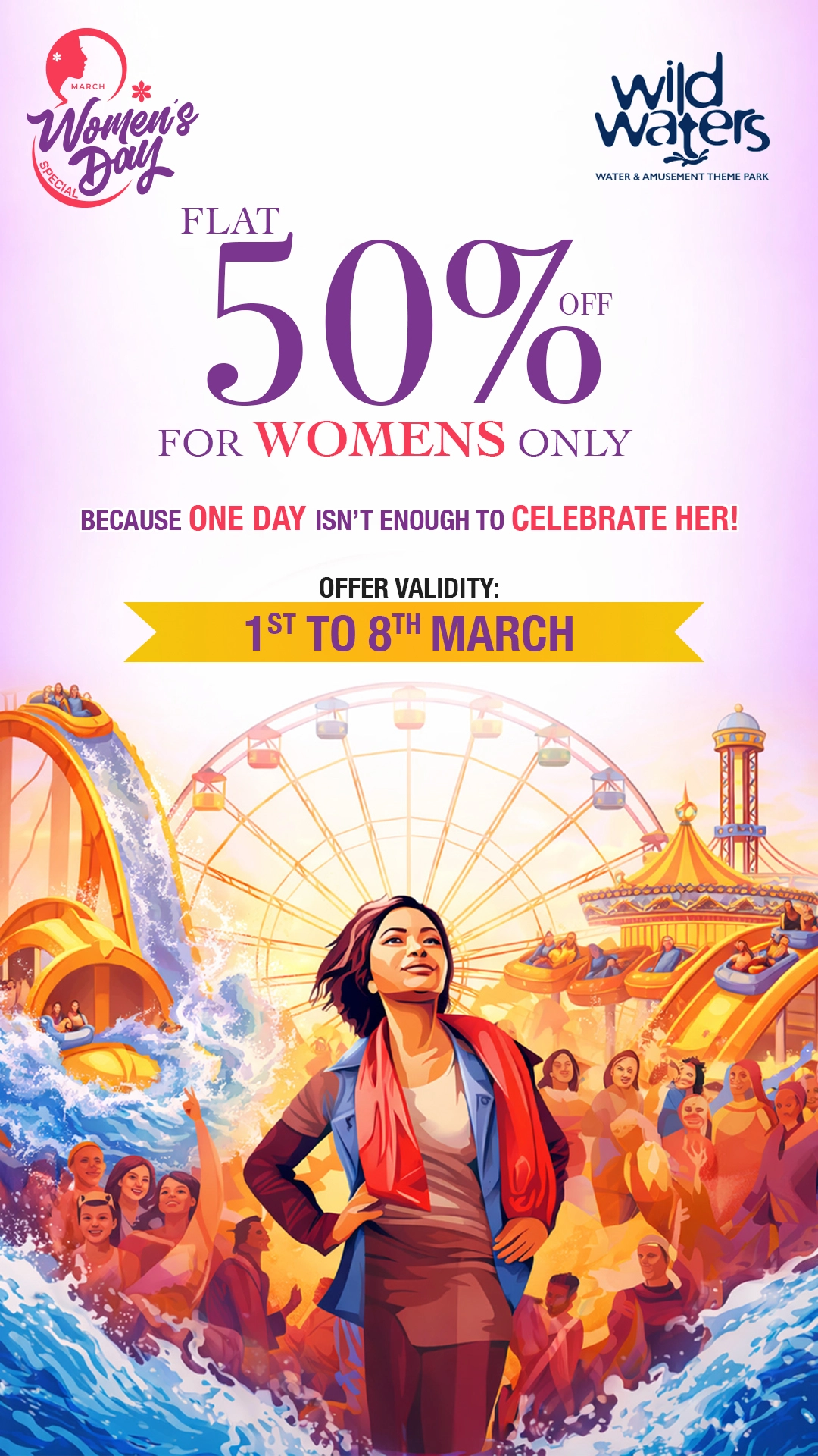 Wild waters Pirates Cove