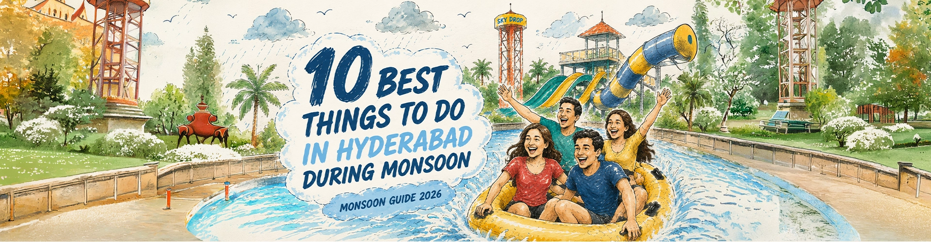 Monsoon fun at Wild Waters Hyderabad - Rain Dance, Wave Pool and water rides